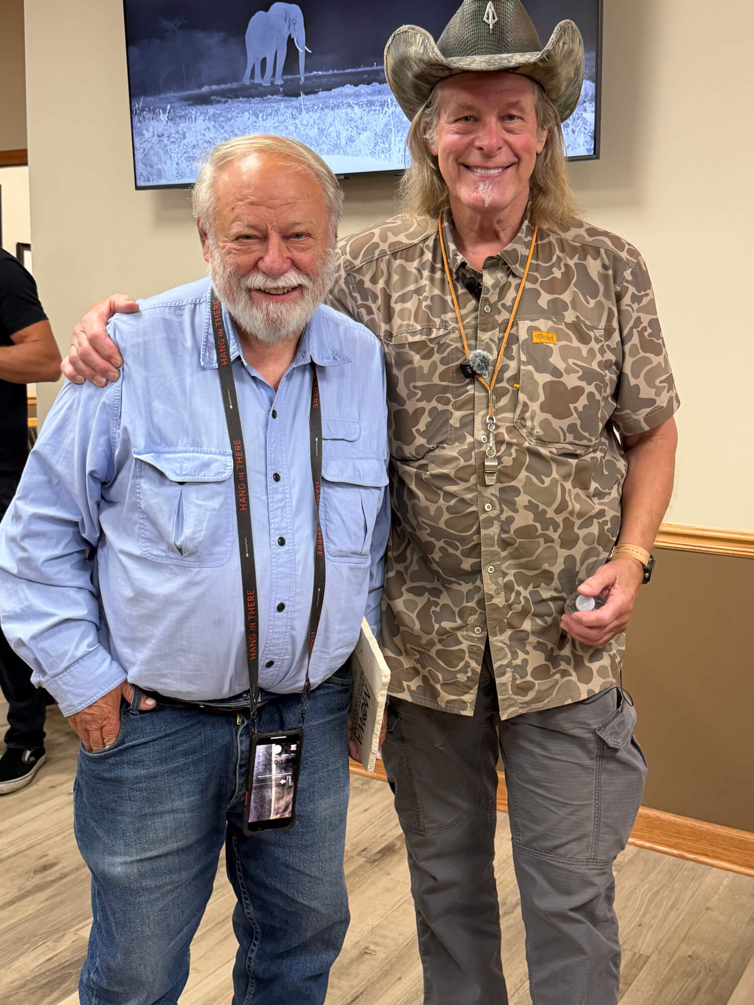 With Friend Ted Nugent